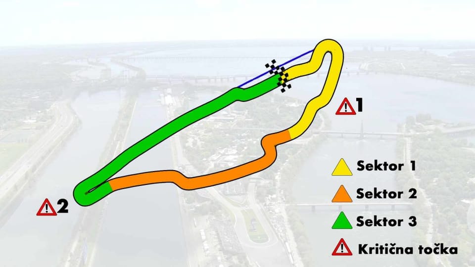 VN KANADE Circuit Gilles Villeneuve Sektori Staze
