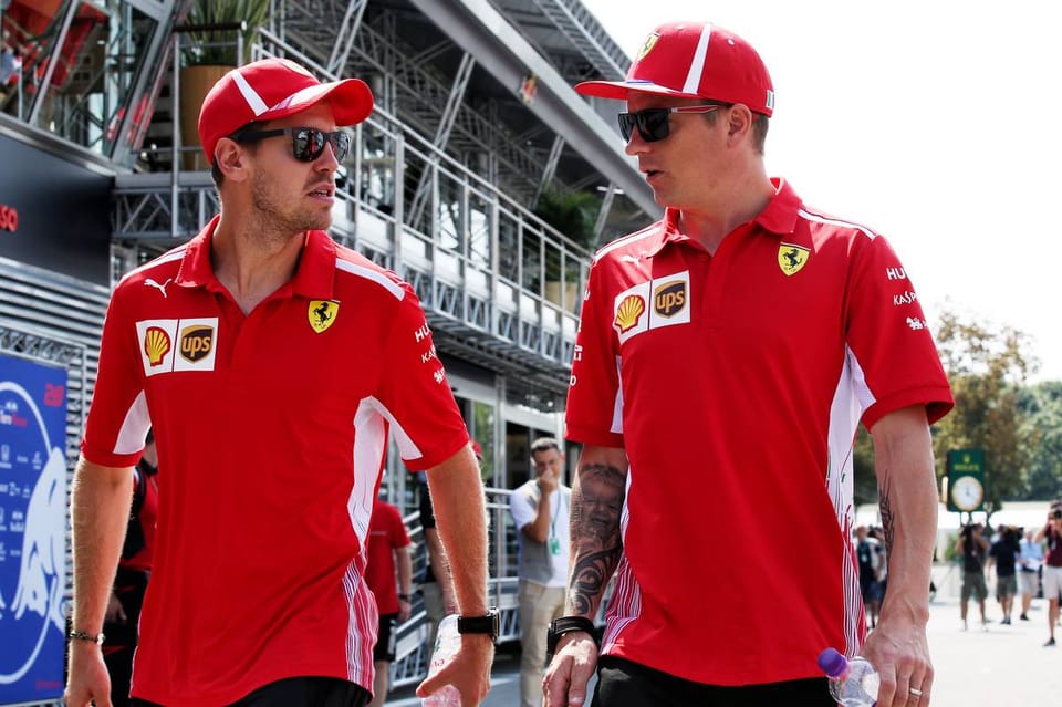 Vettel Raikkonen