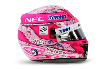 Esteban Ocon Helmet