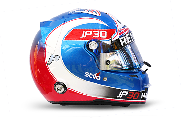 Jolyon Palmer Helmet