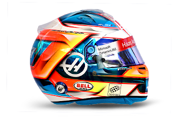 Romain Grosjean Helmet