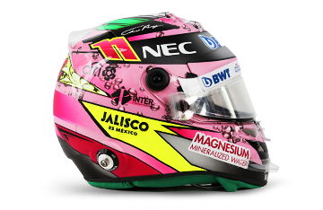 Sergio Perez Helmet