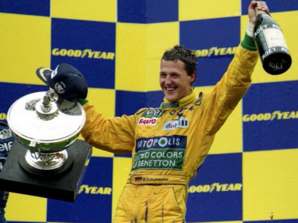 schumacher belgija 1992